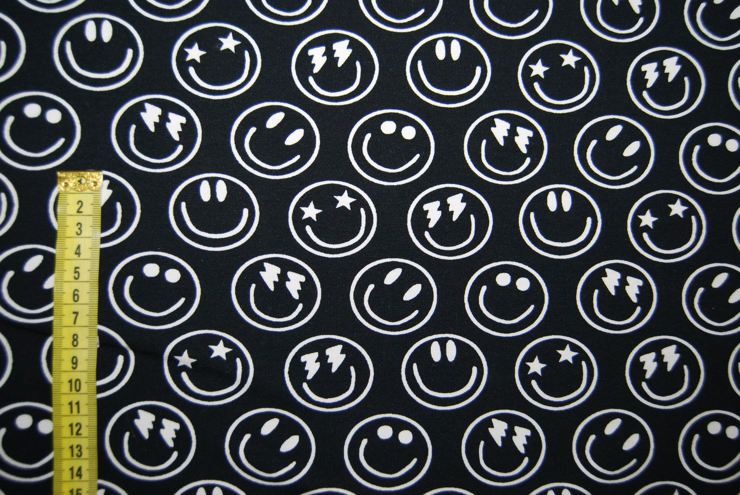 Happy faces trikå (fler färger)