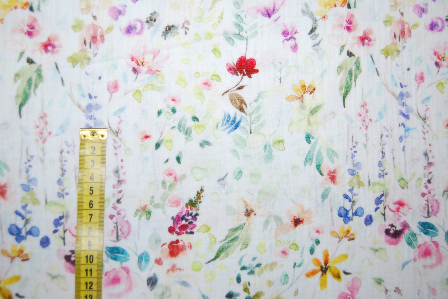 Dubbelmuslin Blomsteräng