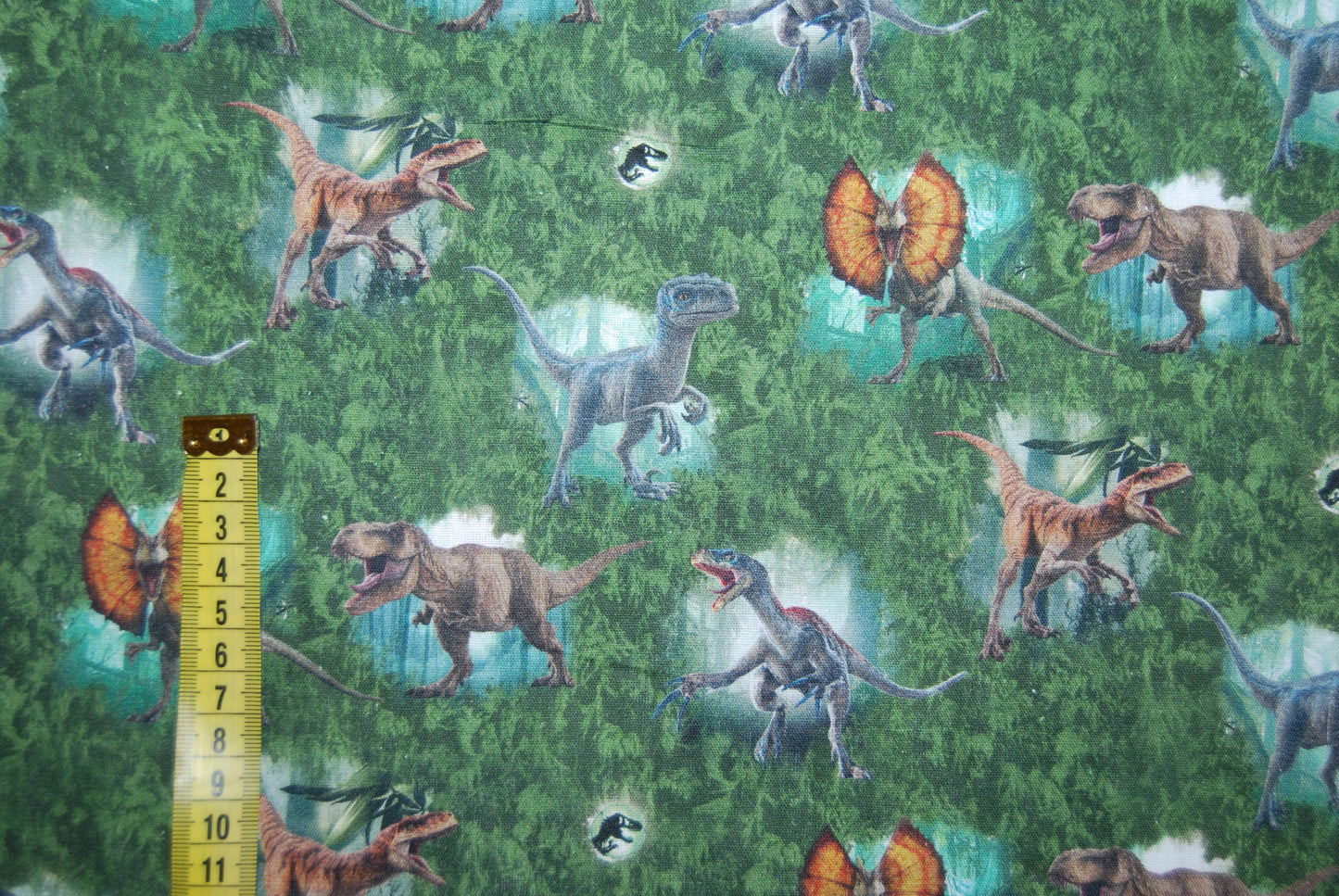 Jurassic park bomull