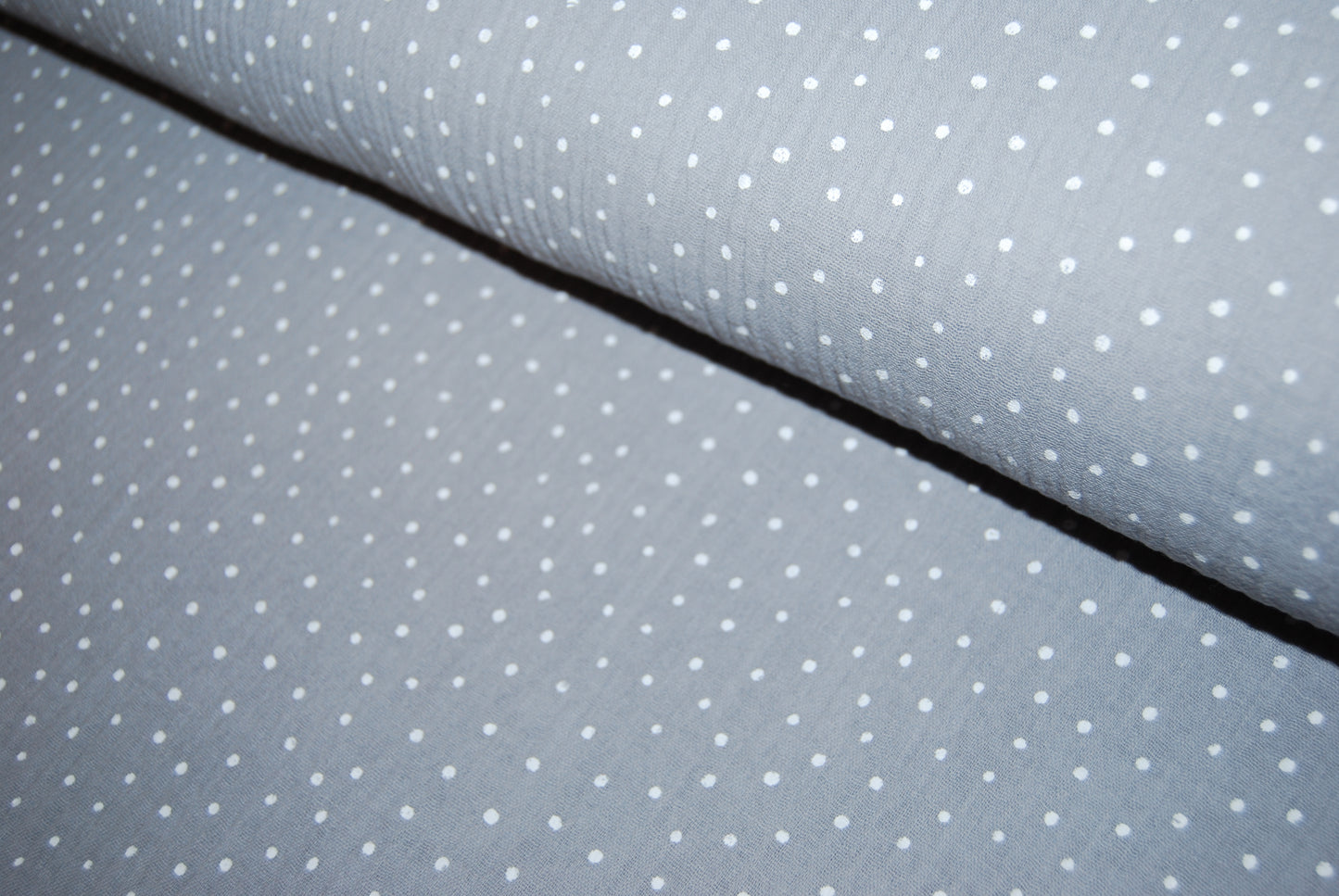 Dubbelmuslin Little dots (fler färger)