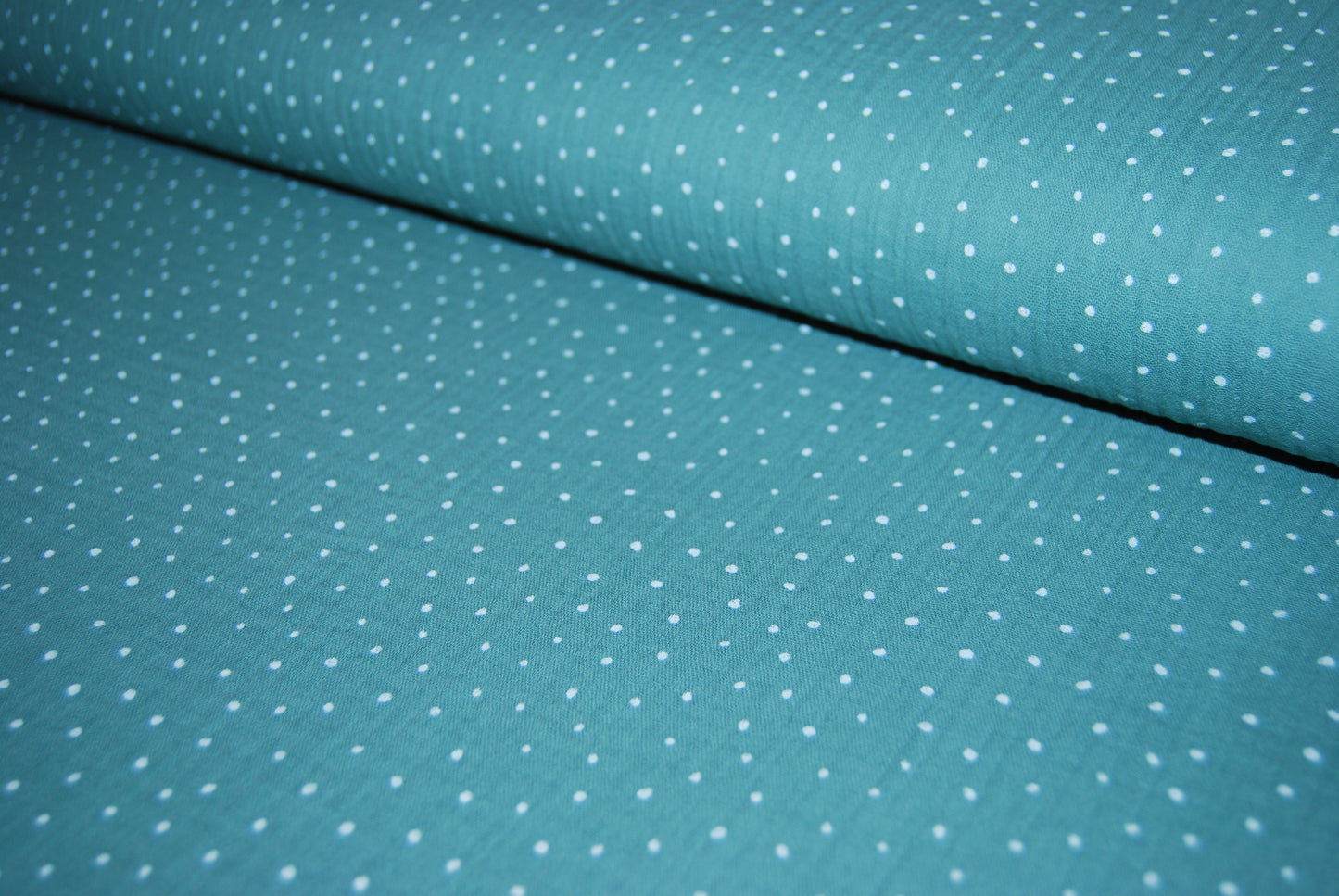 Dubbelmuslin Little dots (fler färger)
