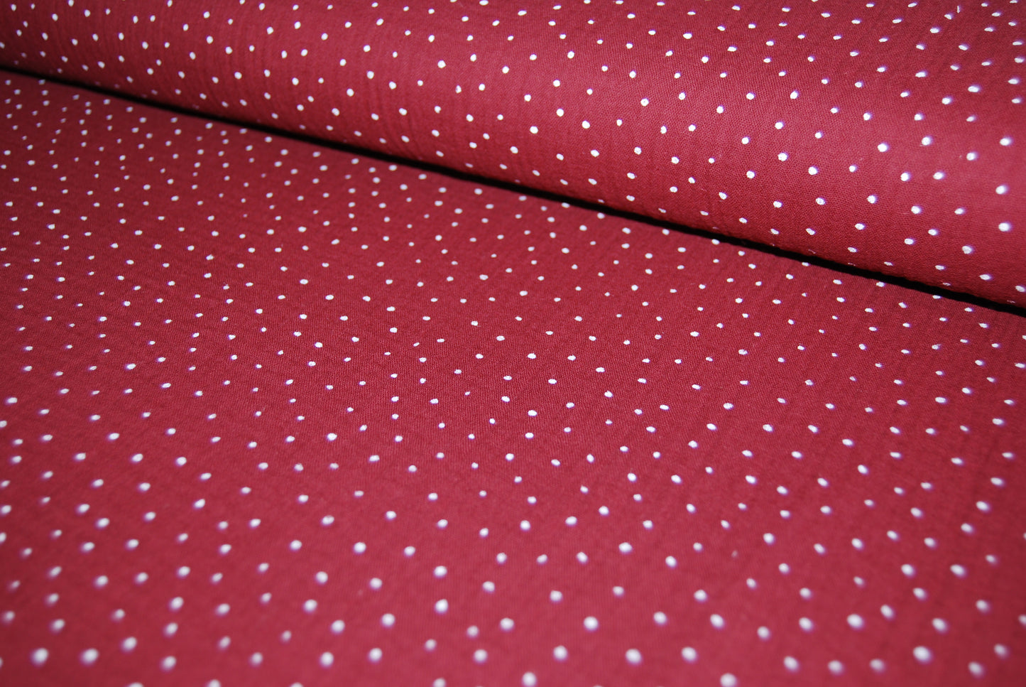 Dubbelmuslin Little dots (fler färger)