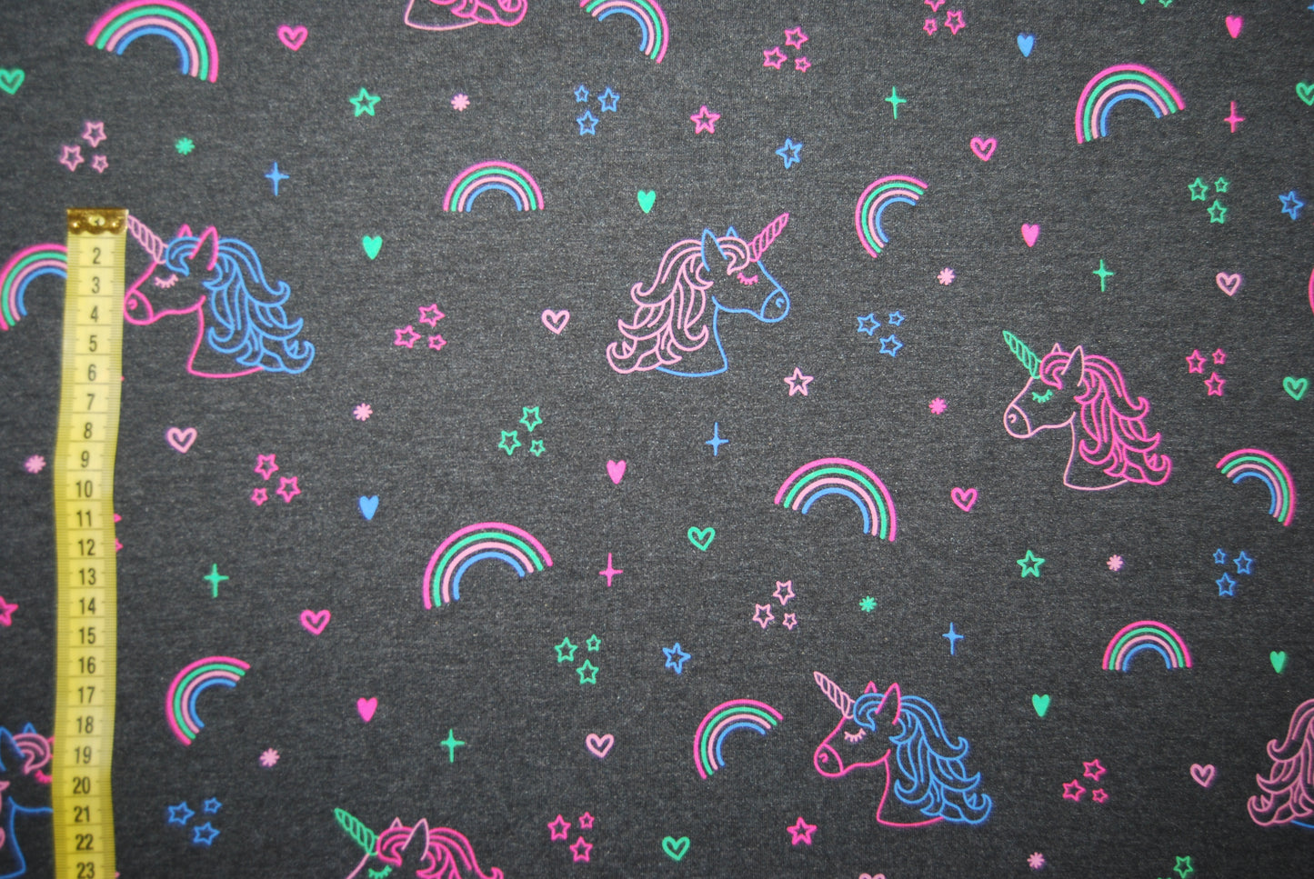 Neon unicorn trikå (fler färger)