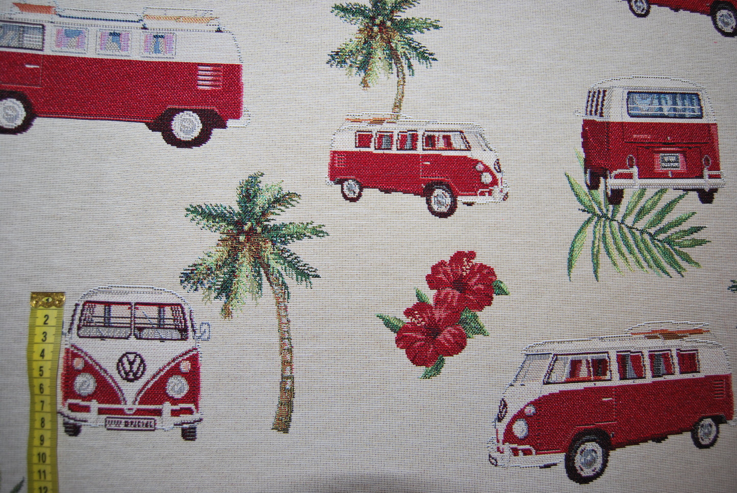 Folkabussar gobeläng