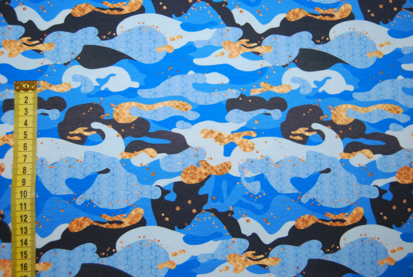 Glitter camouflage digitalt tryck