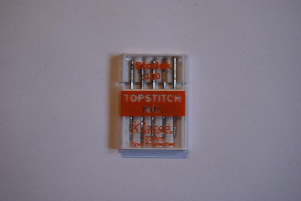 Topstitch nål 100