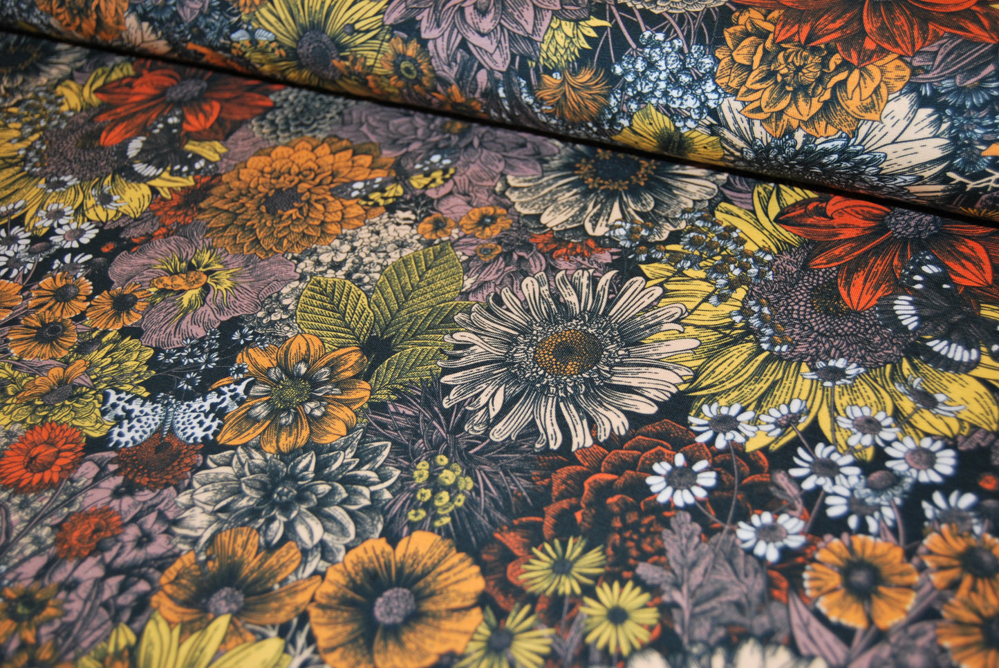 Blombukett digitalt tryck (fler färger)