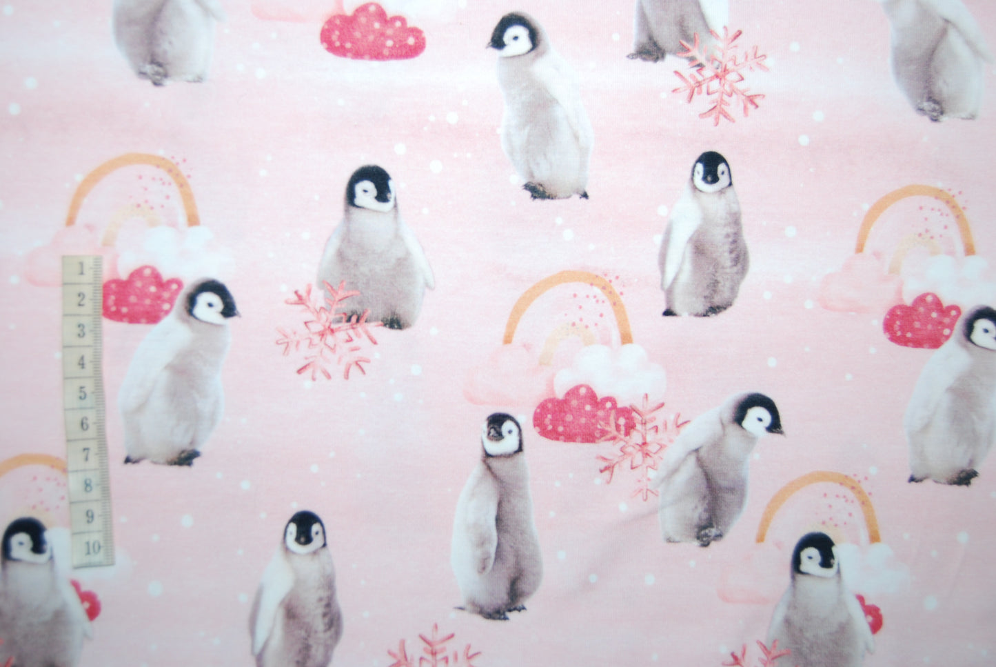 Pingviner digitalt tryck (fler färger)