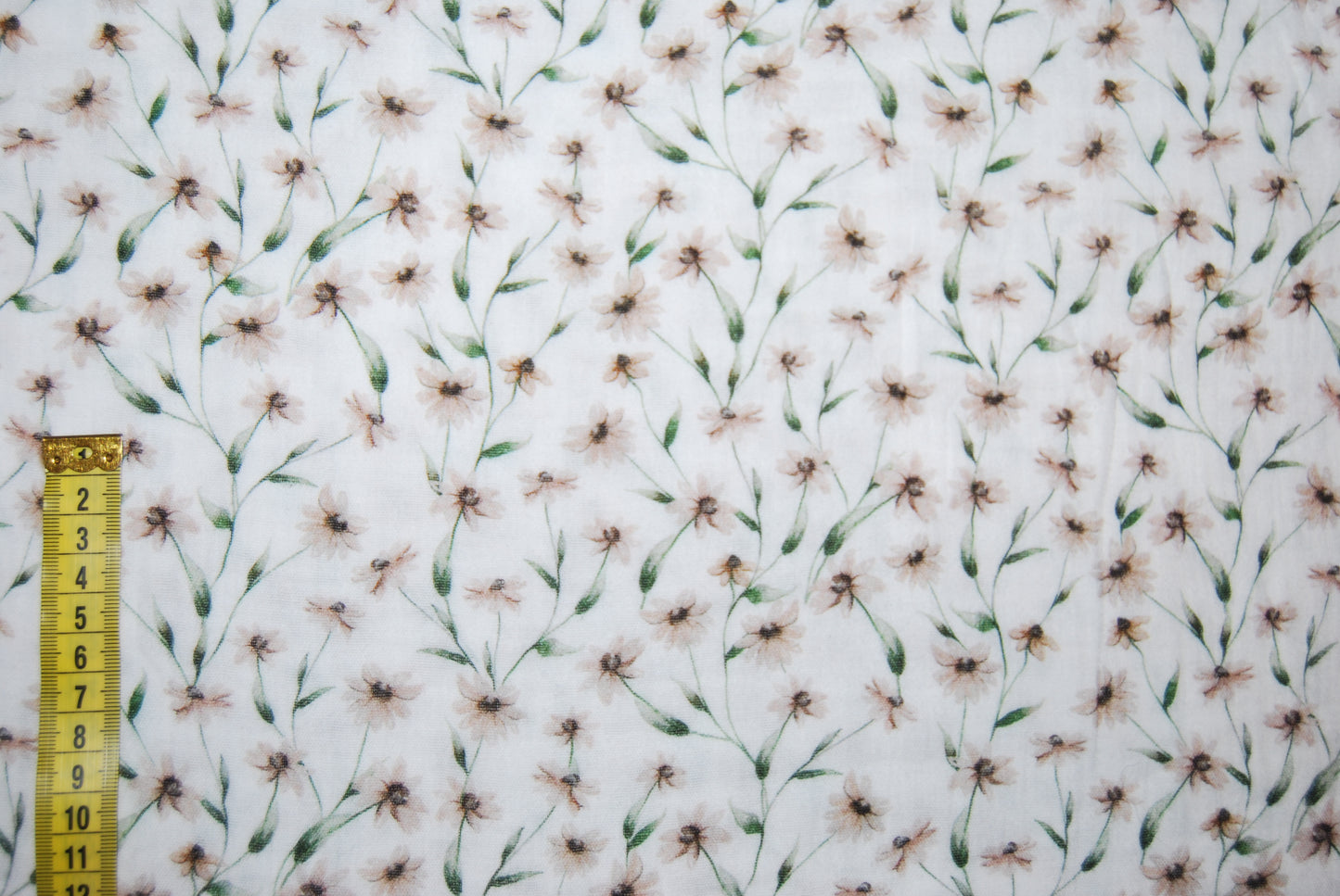 Dubbelmuslin Climbing flowers ekologisk bomull