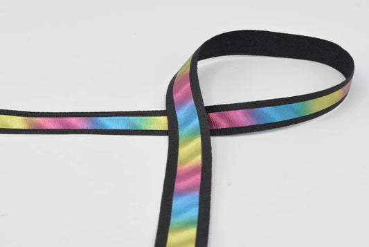 Reflexband regnbåge 20 mm (fler färger)