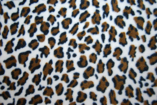 Leopard fleece