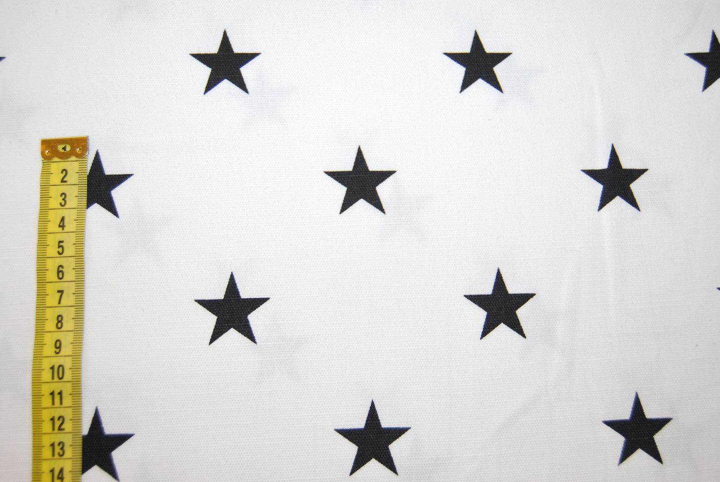 Stjärnor bomullstyg (fler färger) säljs per meter