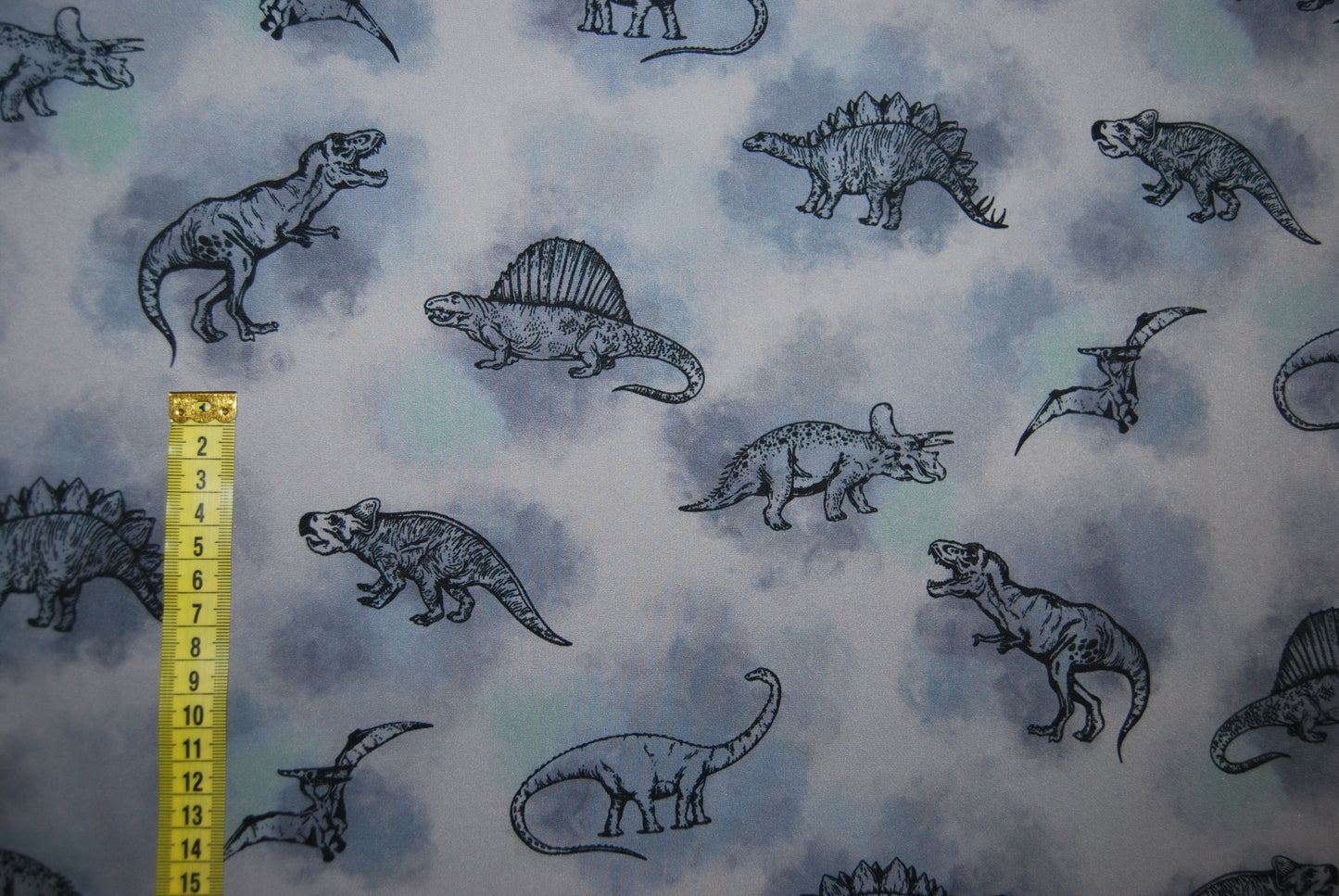 Softshell Dinosaurs digitalt tryck