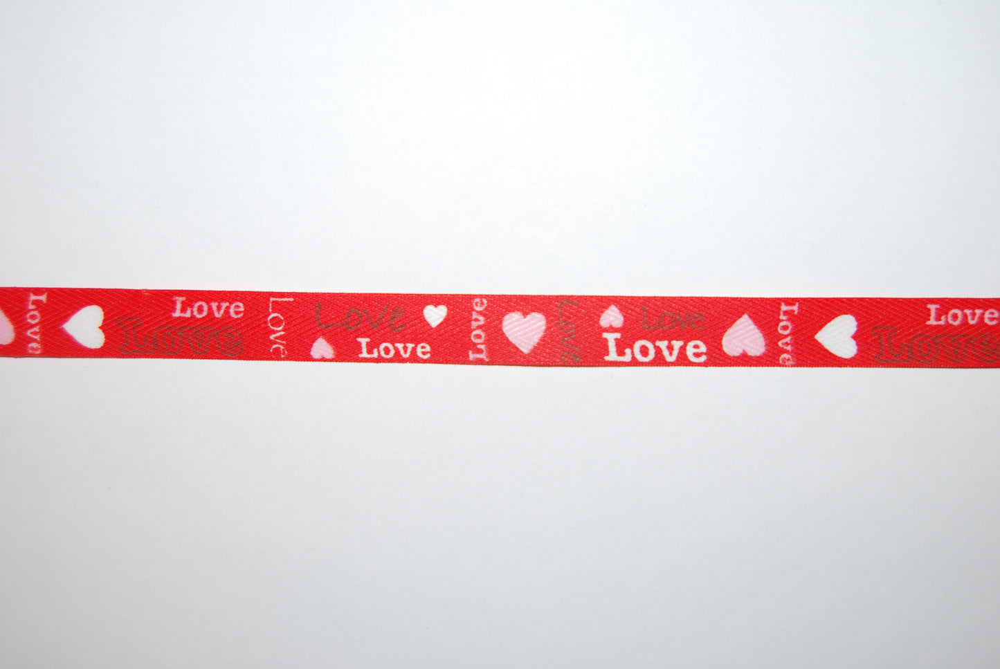 Love, love, love dekorationsband