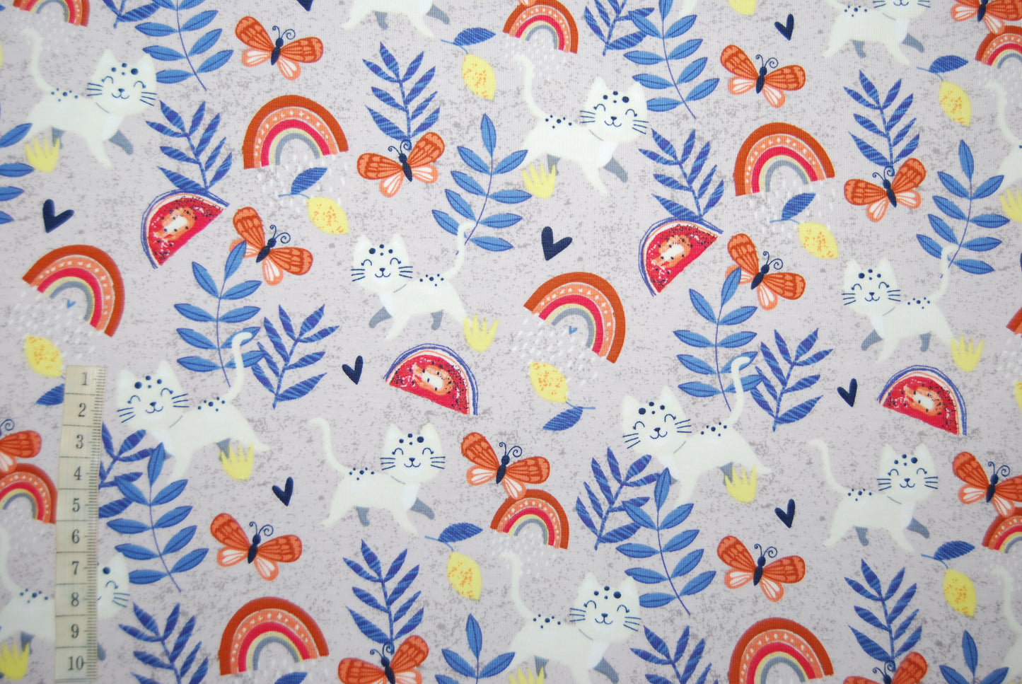Cats and butterflies trikå (fler färger)