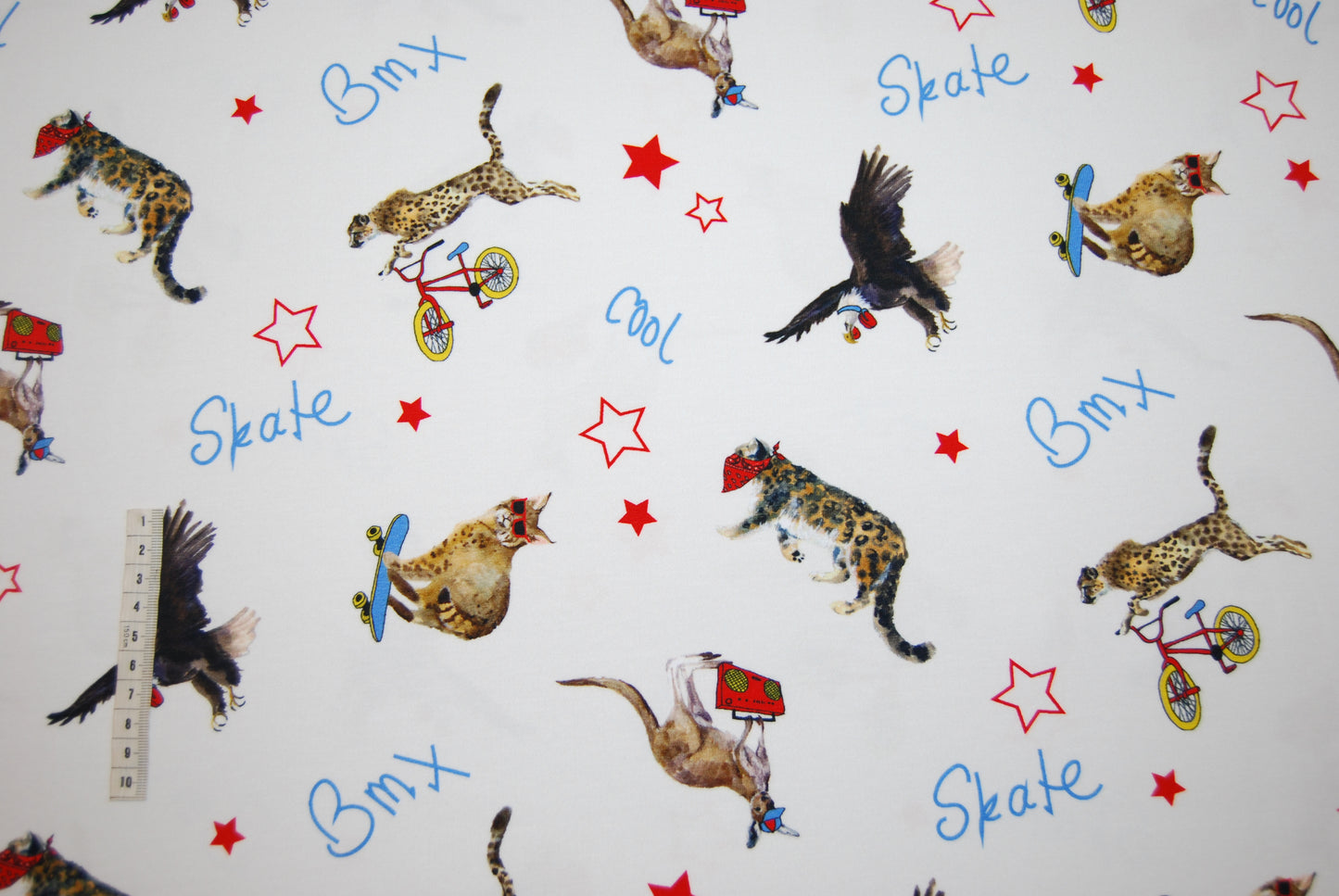 Cool animals digitalt tryck