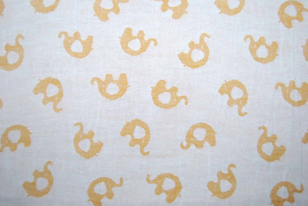 Elefant vändbar jacquard