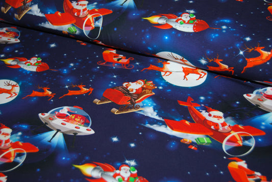 Flying santas digitalt tryck