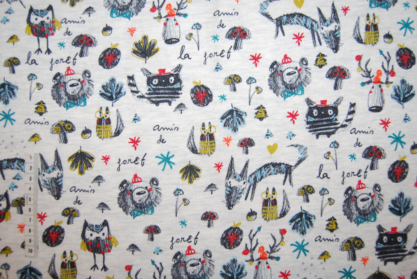 Forest party jogging