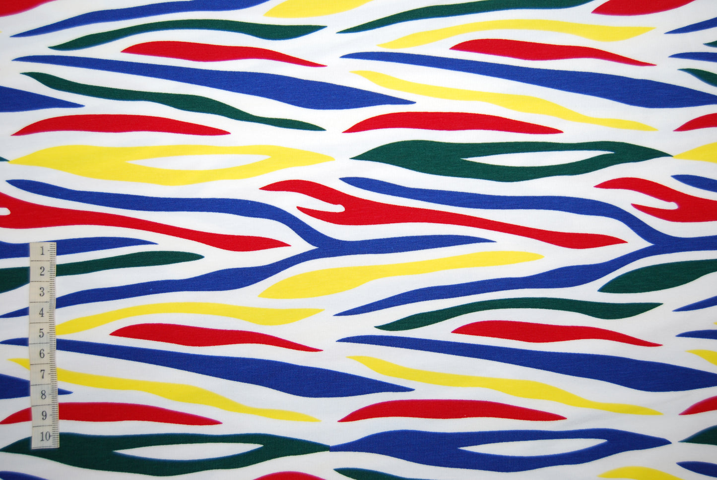 Graphic zebra trikå