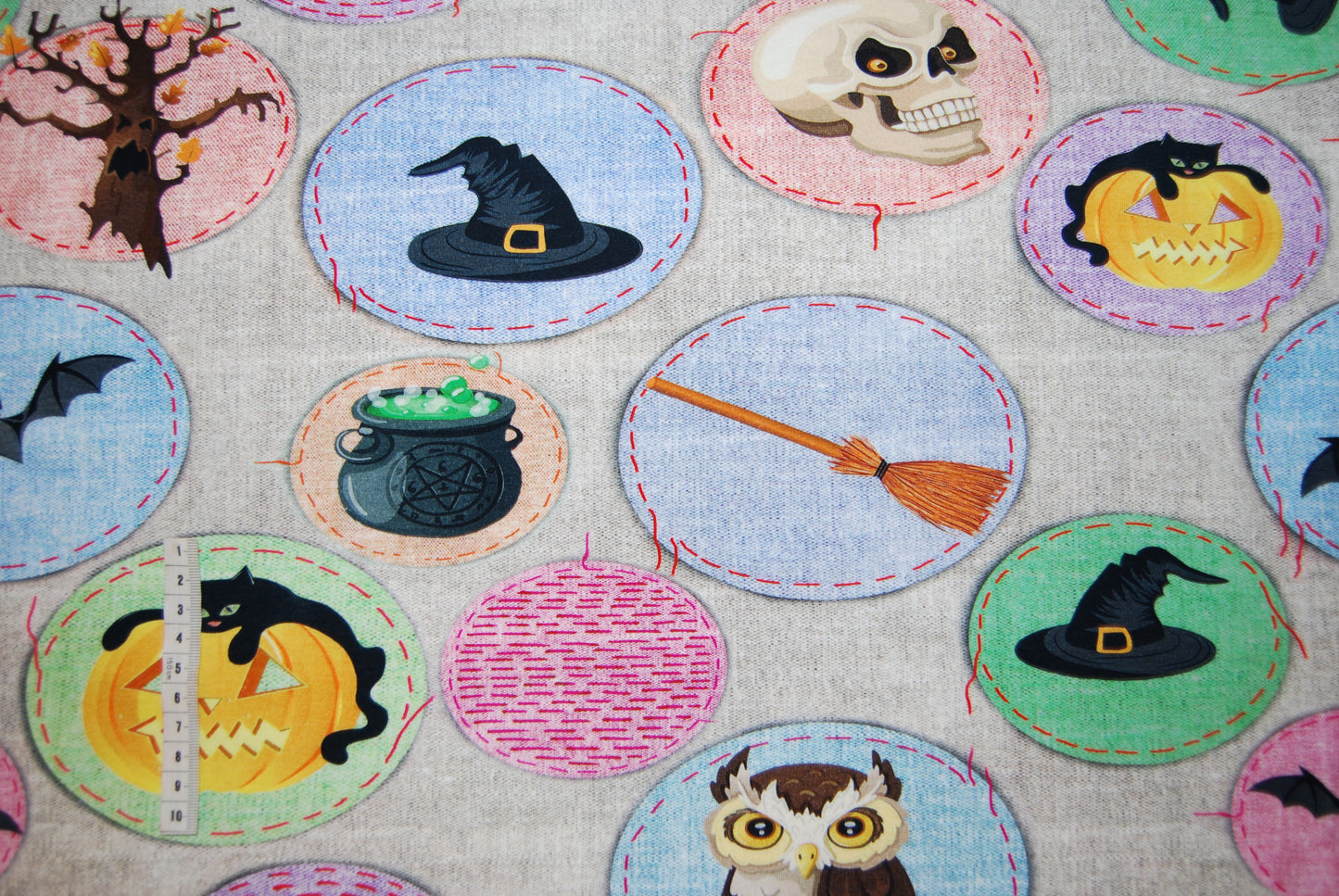Halloween ekologiskt digitalt tryck
