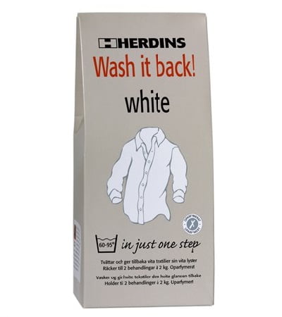 Wash it Back White