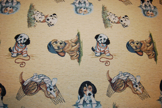 Hundvalpar gobeläng