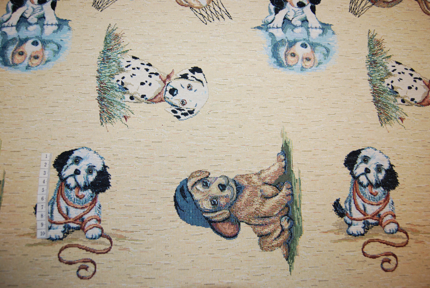 Hundvalpar gobeläng