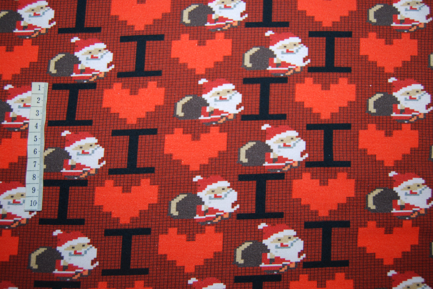 I love Santa digitalt tryck