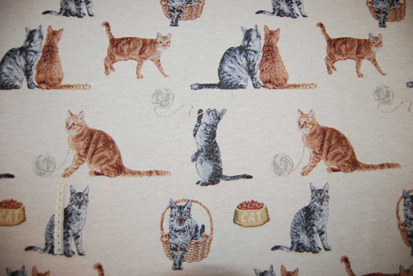 Lekfulla katter gobeläng