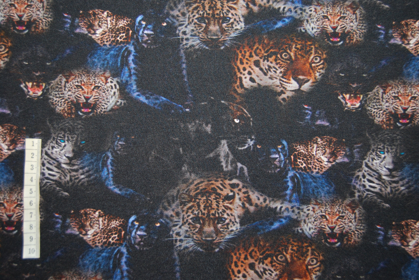 Leopard viscosetrikå digitalt tryck