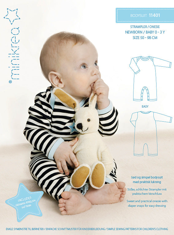 MiniKrea 11401 Bodysuit 0-3 år