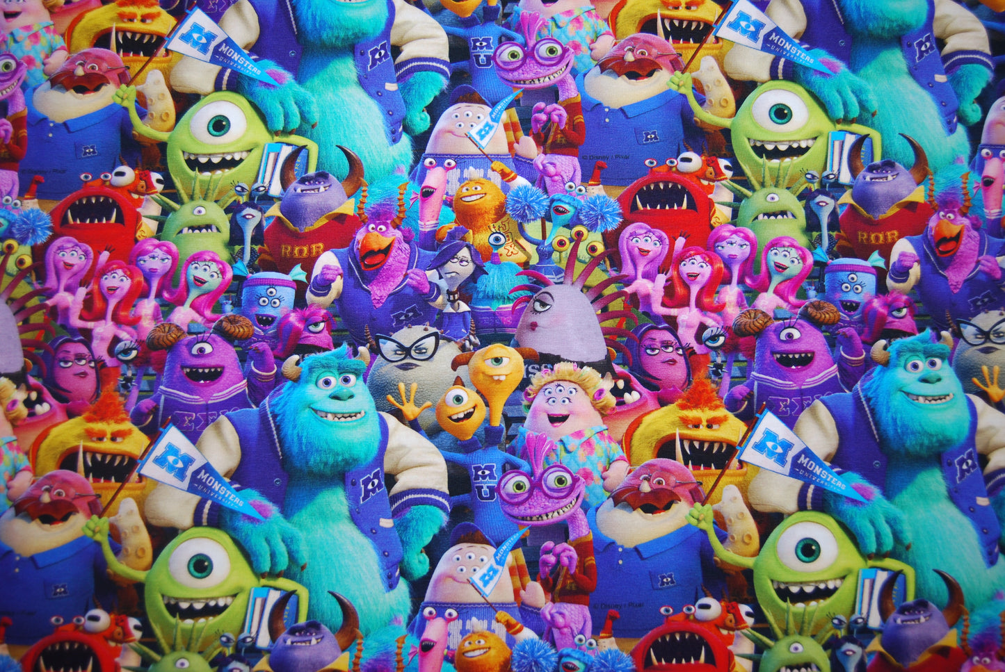 Pixar Monster University digitalt tryck