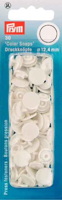 Nittryckknappar Cirkel plast (fler färger)