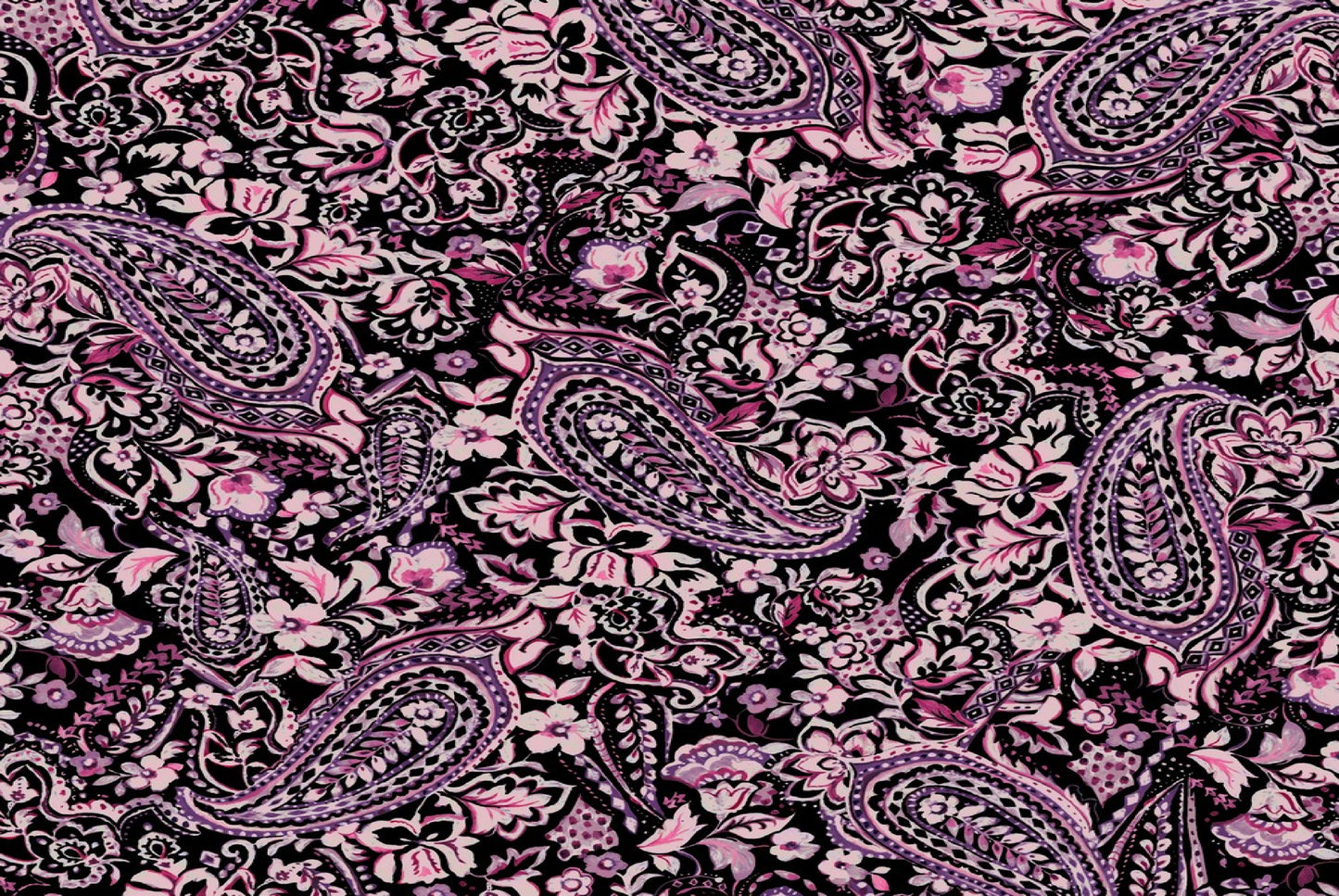 Paisley viskostrikå (fler färger)