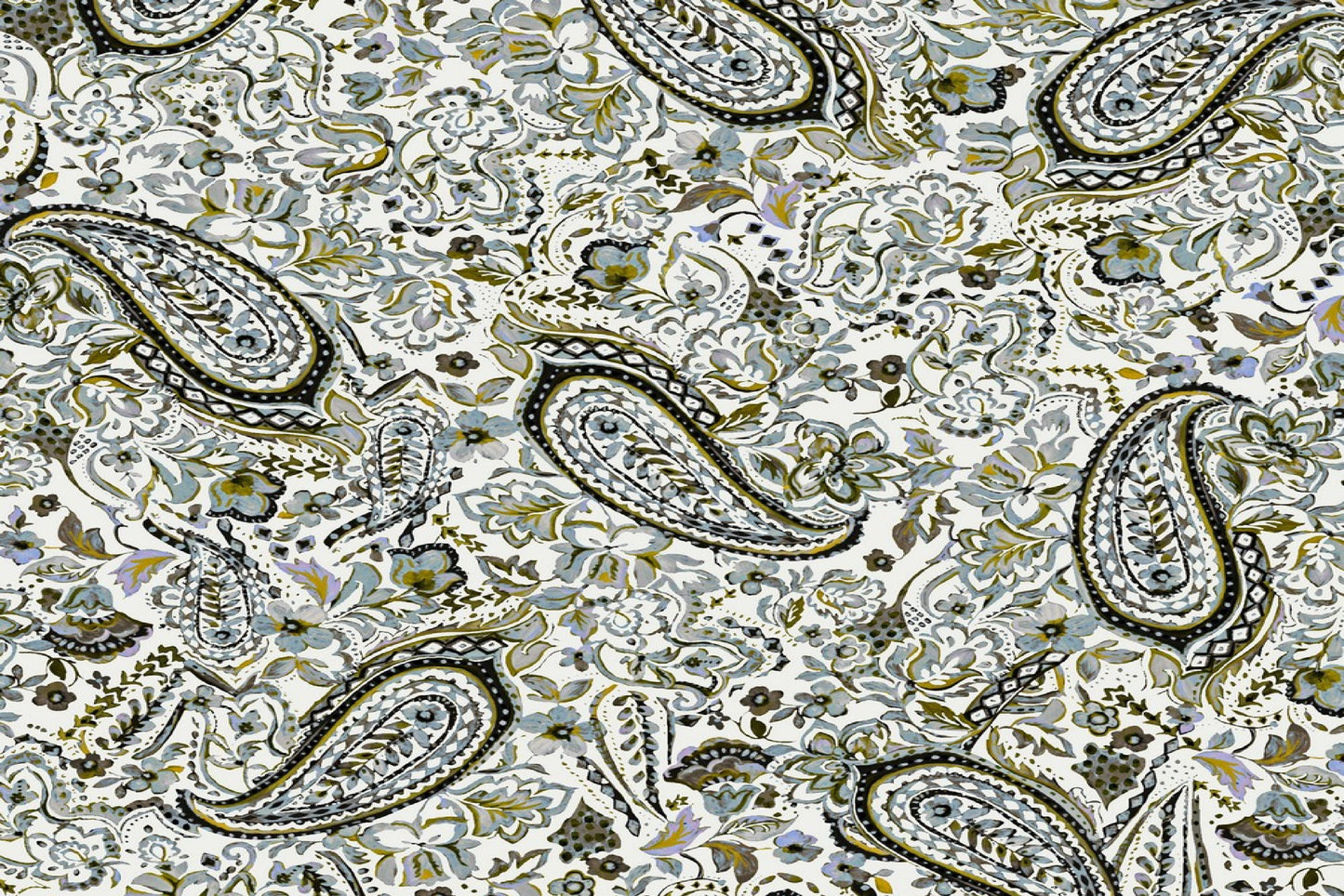Paisley viskostrikå (fler färger)
