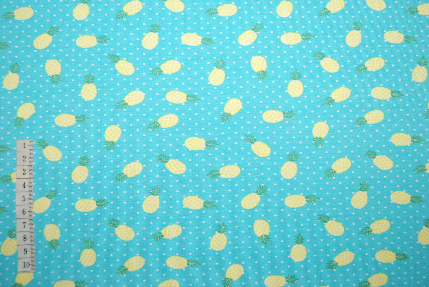 Pineapple dots trikå