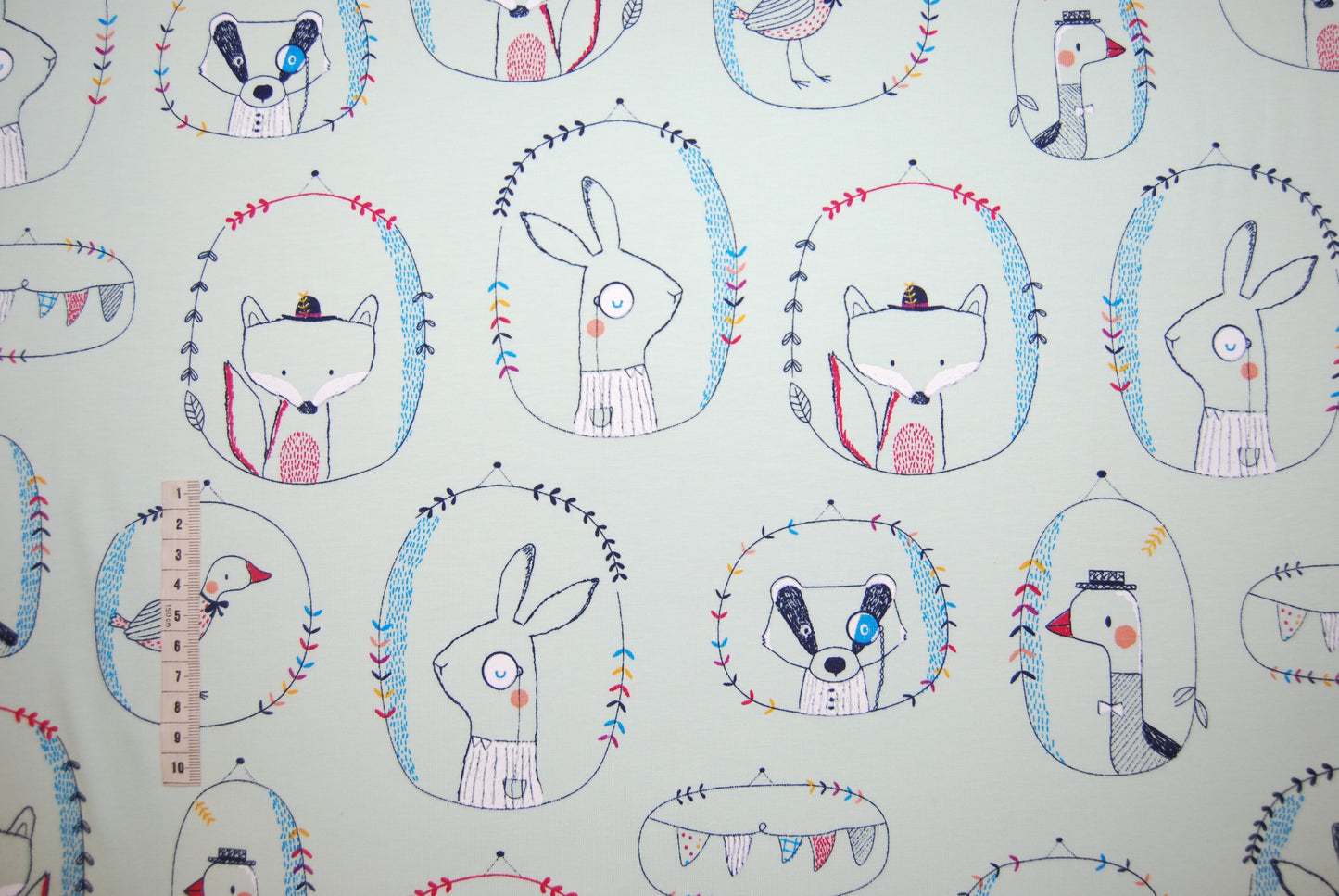 Playful animals trikå (fler färger)