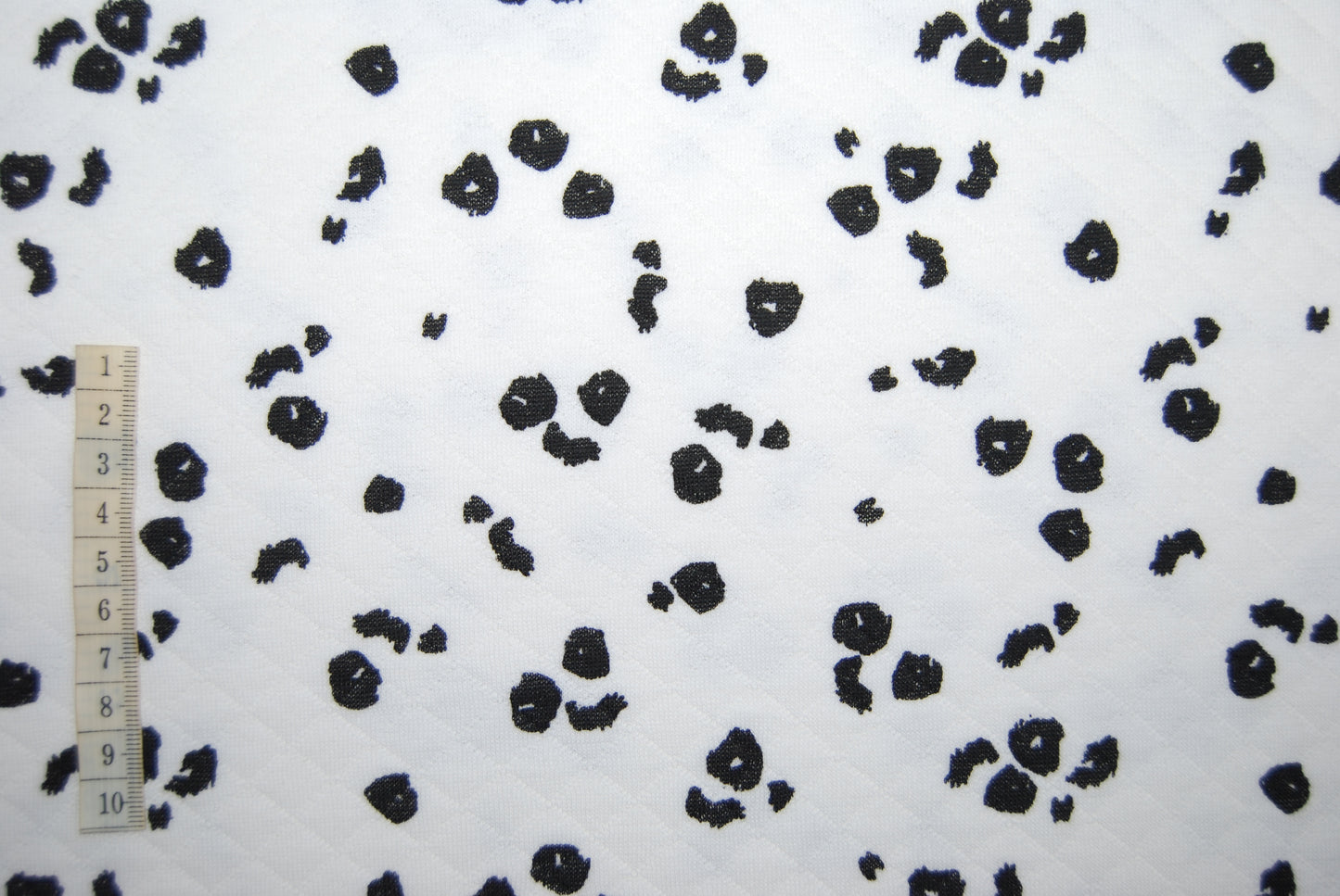 Quiltad trikå leopard (fler färger)