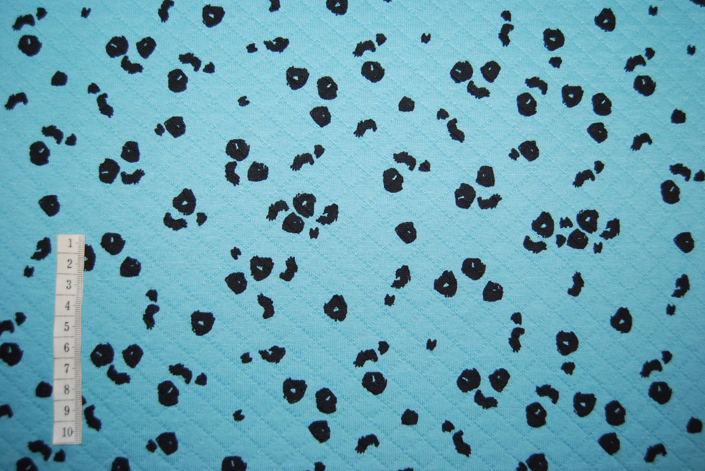 Quiltad trikå leopard (fler färger)