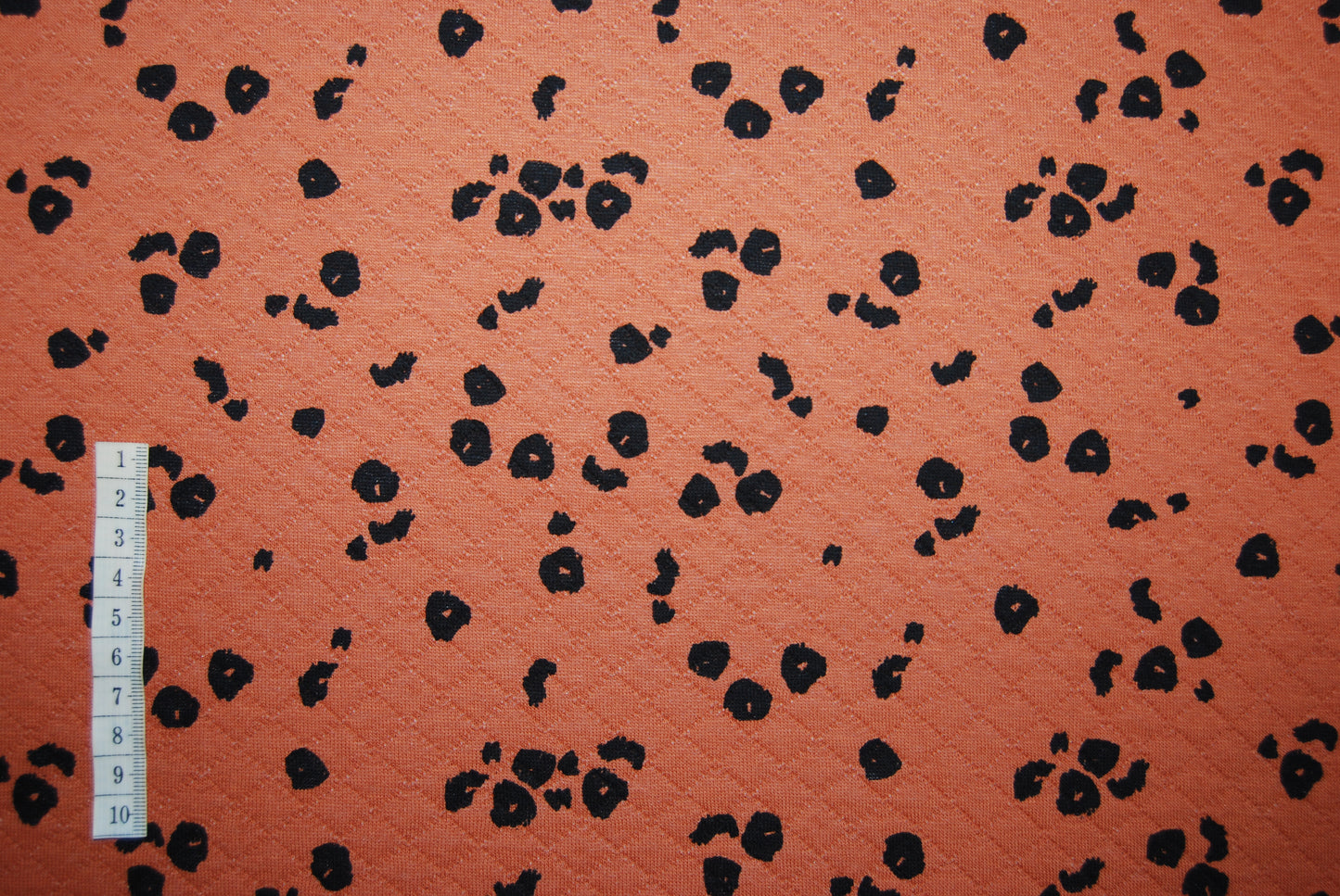 Quiltad trikå leopard (fler färger)