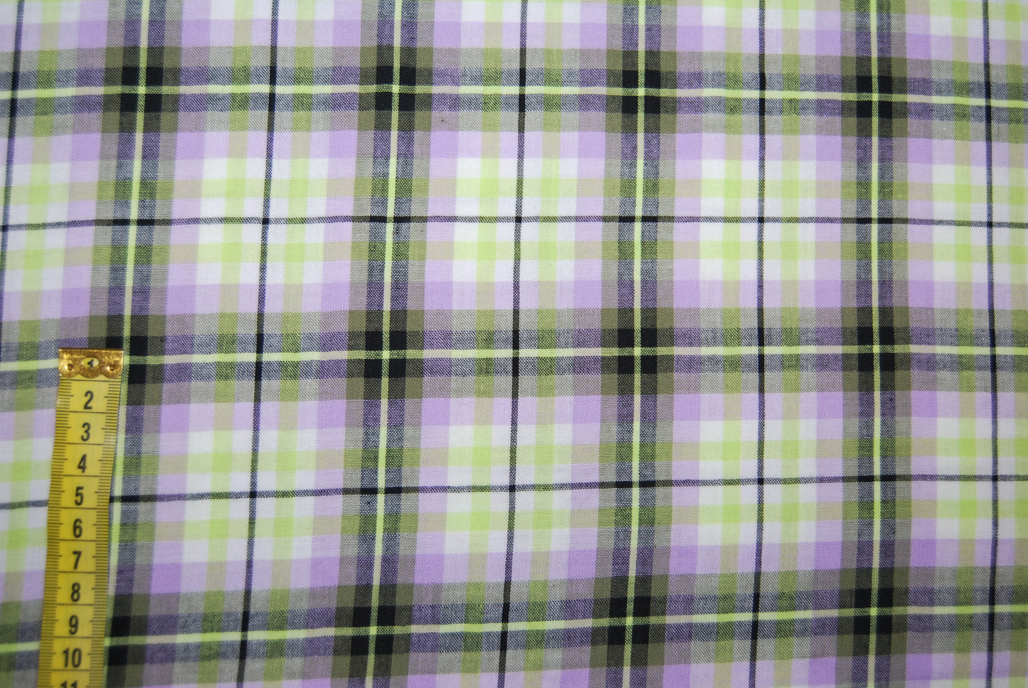Dubbelmuslin rutig (fler färger)