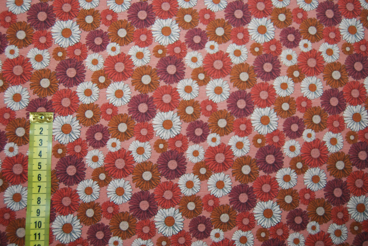 Retro flowers trikå (fler varianter)