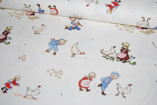 Emil i Lönneberga vävd bomull