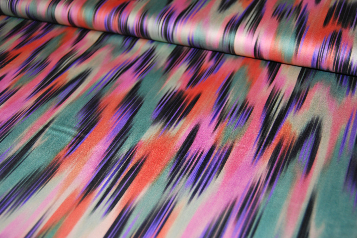 Abstract bomullssatin