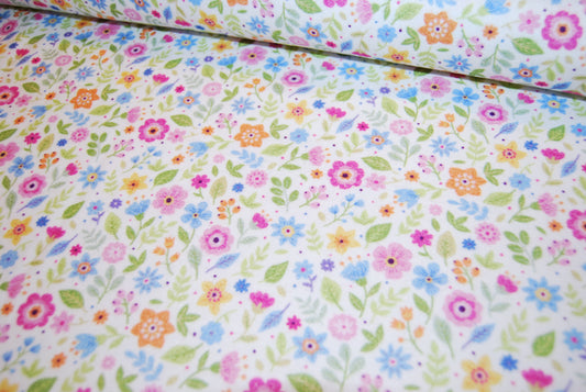 Blomsteräng flanell