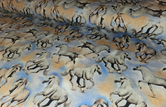 Wild horses digitalt tryck