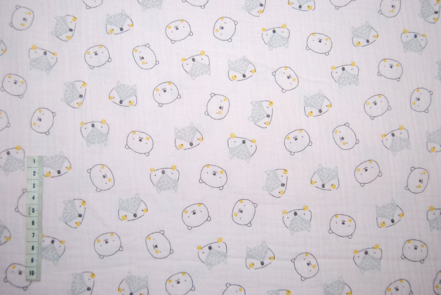 Dubbelmuslin Forest friends