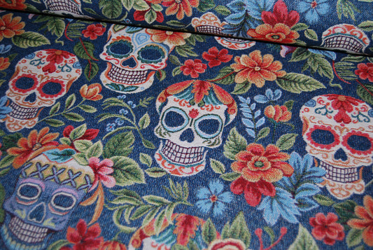 Candy skulls gobeläng
