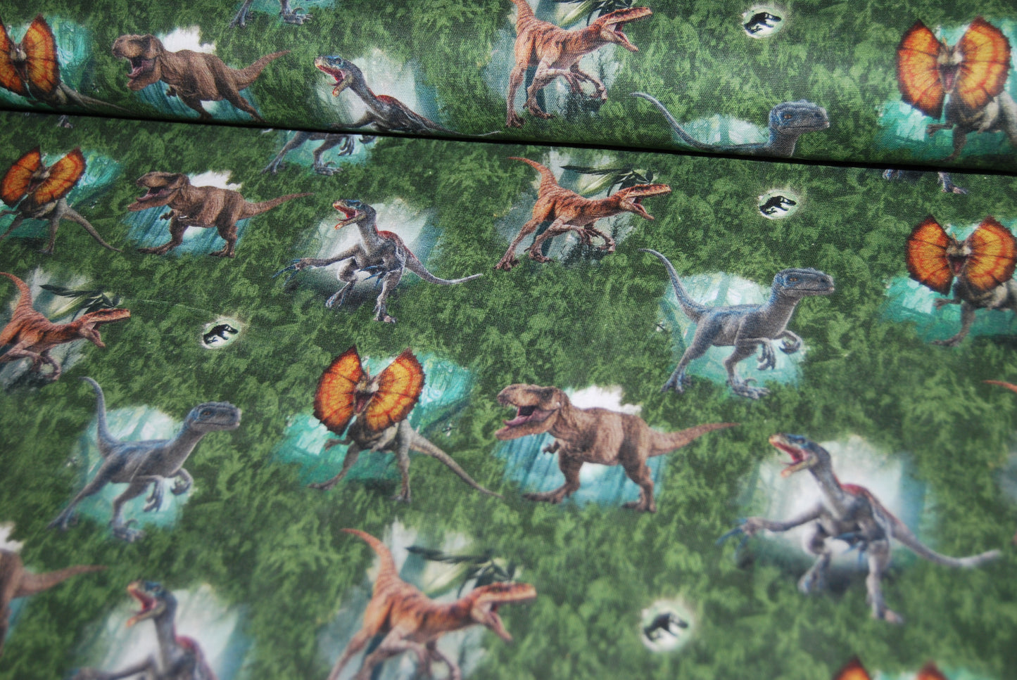 Jurassic park bomull